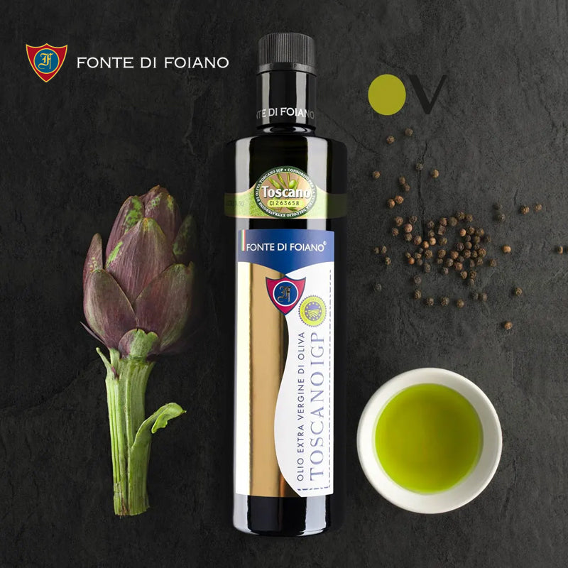 丰迪福亚诺特级初榨橄榄油 TOSCANO IGP 托斯卡纳 IGP 500ml/250ml/100ml 全程冷链进口 京东自营仓控温仓储(天津现货)
