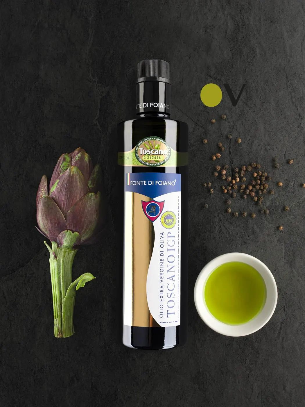 丰迪福亚诺特级初榨橄榄油 TOSCANO IGP 托斯卡纳 IGP 500ml/250ml/100ml 全程冷链进口 京东自营仓控温仓储(天津现货)