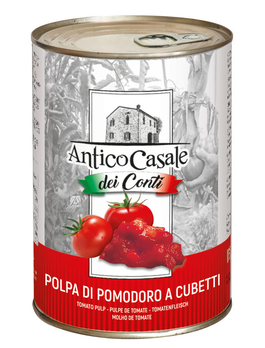 AC007 番茄丁 POLPA DI POMODORO 400g