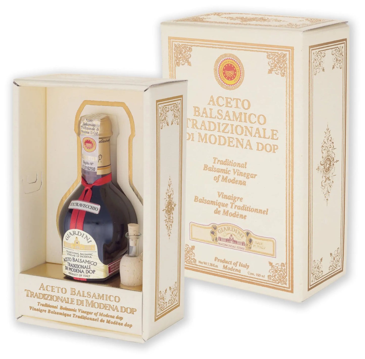 贾尔帝尼摩德纳传统巴萨米克食醋100毫升单瓶 30年陈酿 Affinato 30 Traditional Balsamic Vinegar of Modena DOP