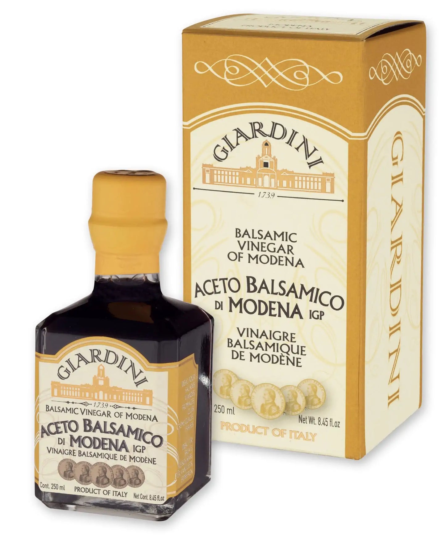 贾尔帝尼摩德纳巴萨米克食醋250毫升单瓶 10年陈酿 Aceto Balsamico di Modena IGP